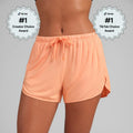 Cloud Lounge Curved Hem Shorts