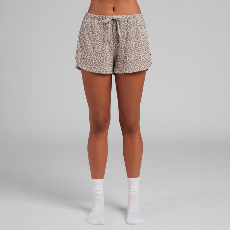 Cloud Lounge Curved Hem Shorts